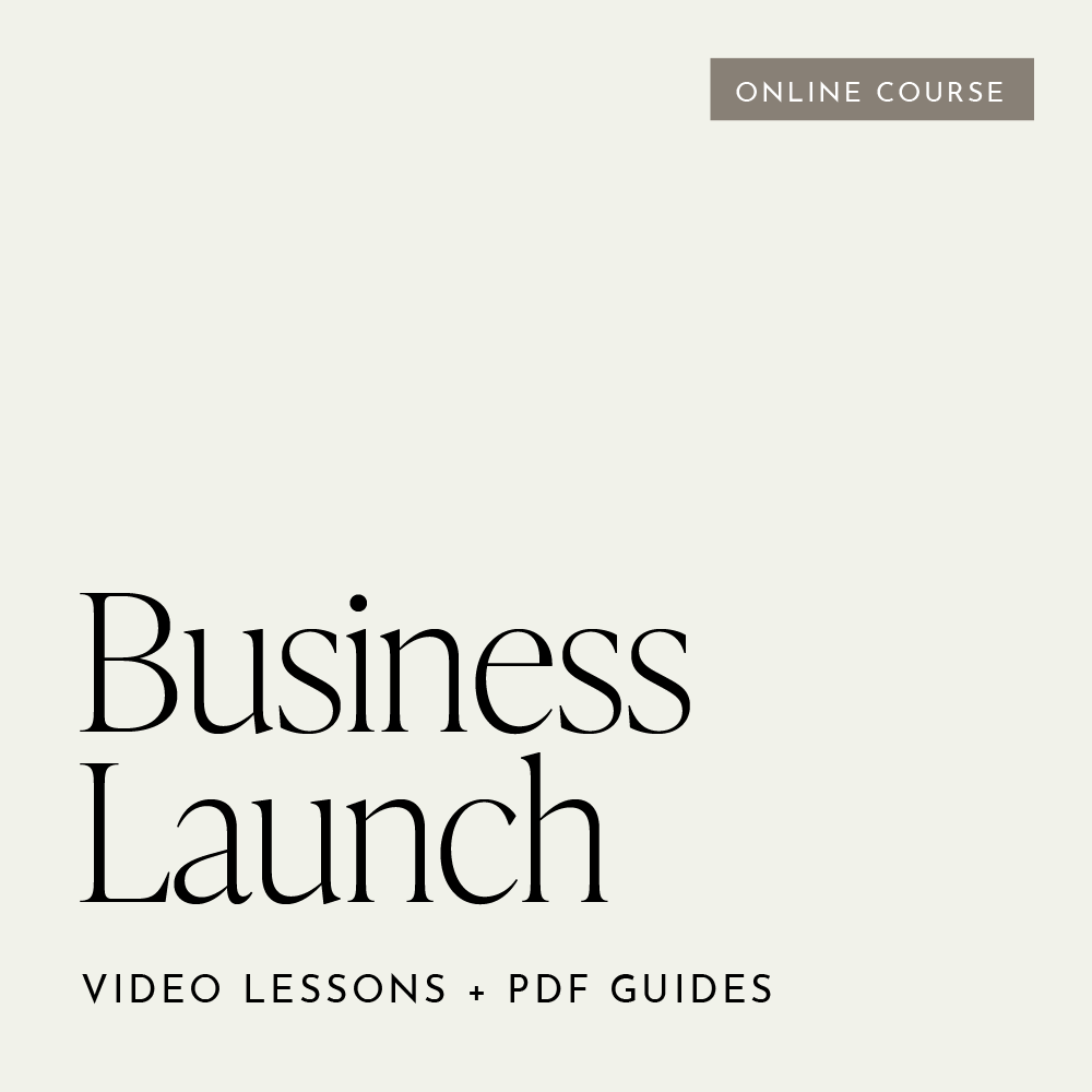 Business Launch Online Course